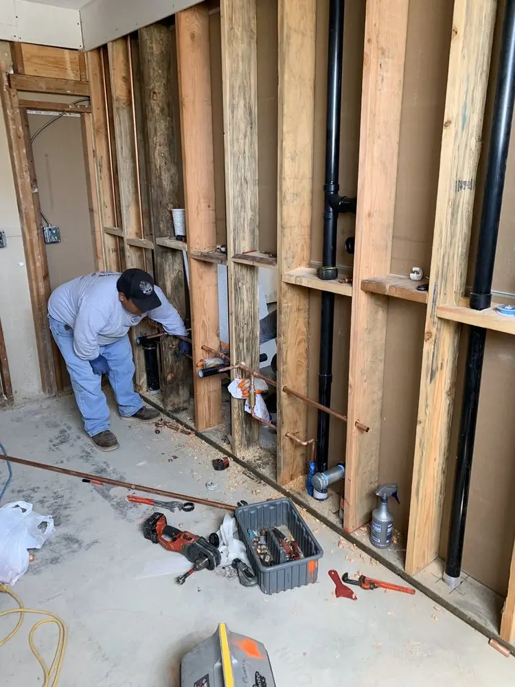 Commercial rough-in plumbing for Water Heater Replacement in Glenclyffe